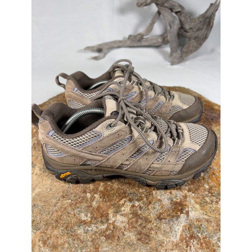 Merrell Moab 2 Ventilator Womens 7.5 Hiking Shoes Taupe Lavender J98324